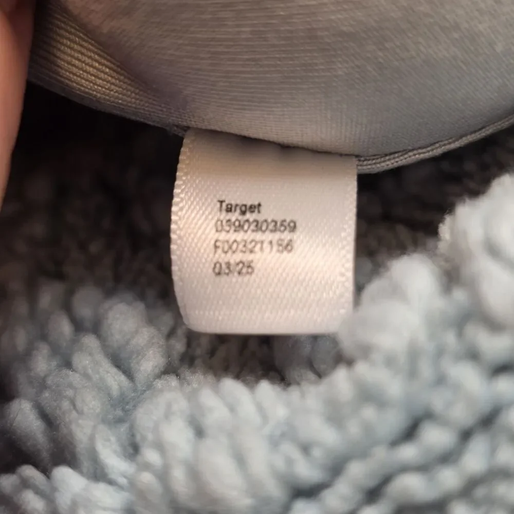 All in Motion Girls L 10/12 Sherpa Fleece Jacket Gray Full Zip Cozy
